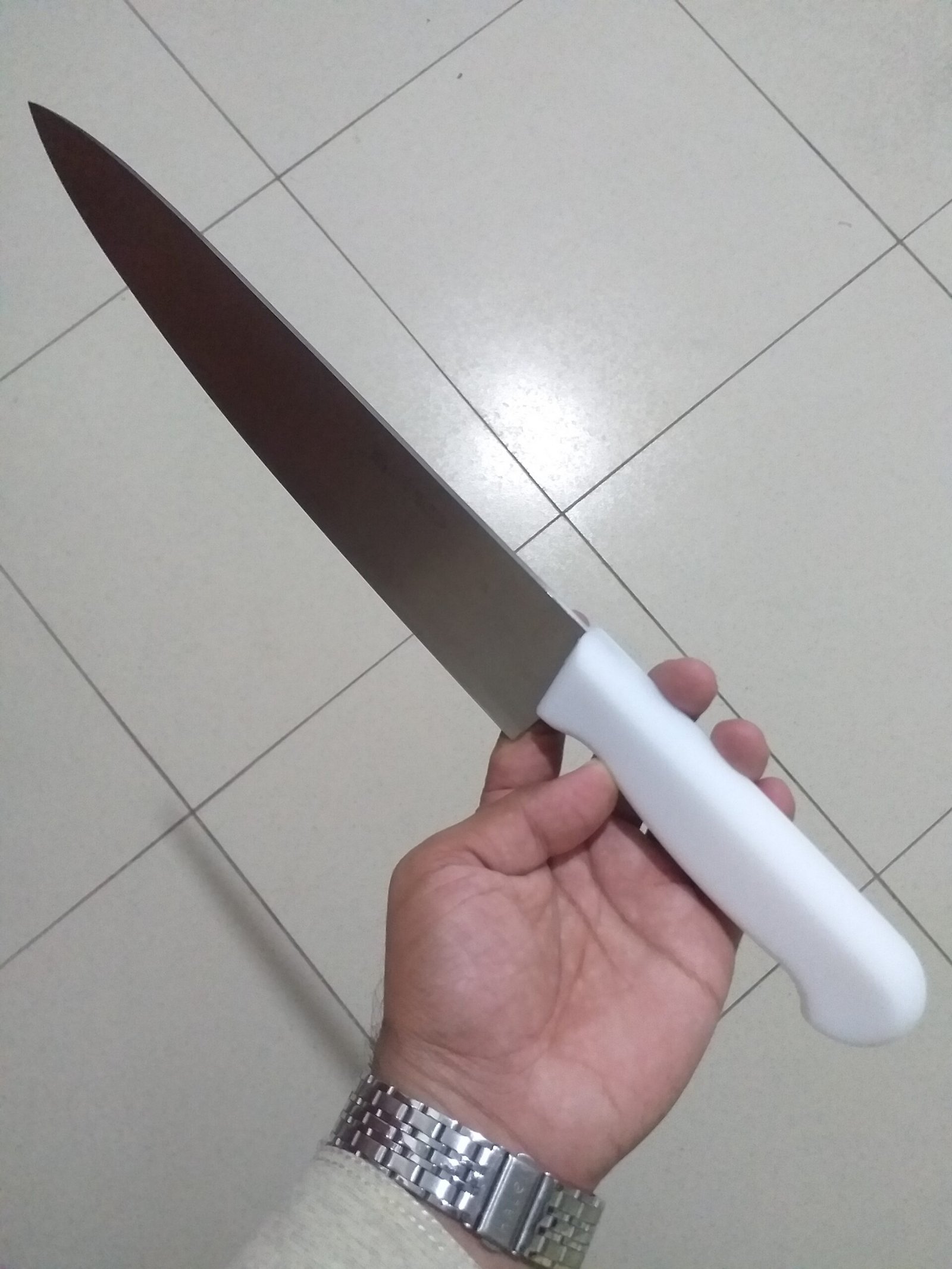 Buy imported Tramontina Brazil stainless steel knives in 5 sizes. Razor-sharp, stain-free, multipurpose for kitchen & Qurbani. Order online at Mughal Cutlery. mughalcutlery