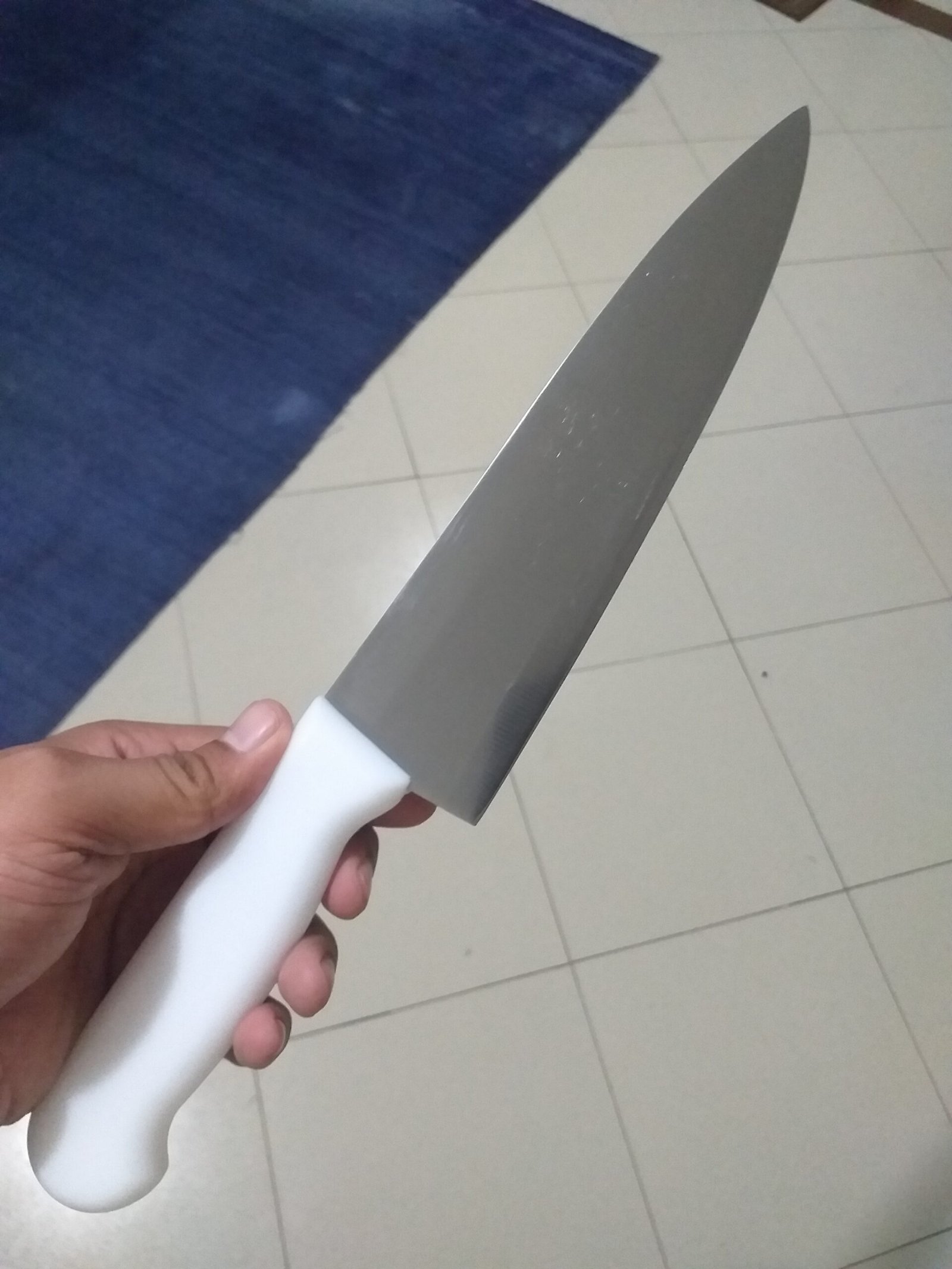 Buy a 5-piece imported white handle knife set with sharpening rod. Stain-free, razor-sharp, multipurpose for kitchen & Qurbani Eid ul Adha. Order at Mughal Cutlery. mughalcutlery.com