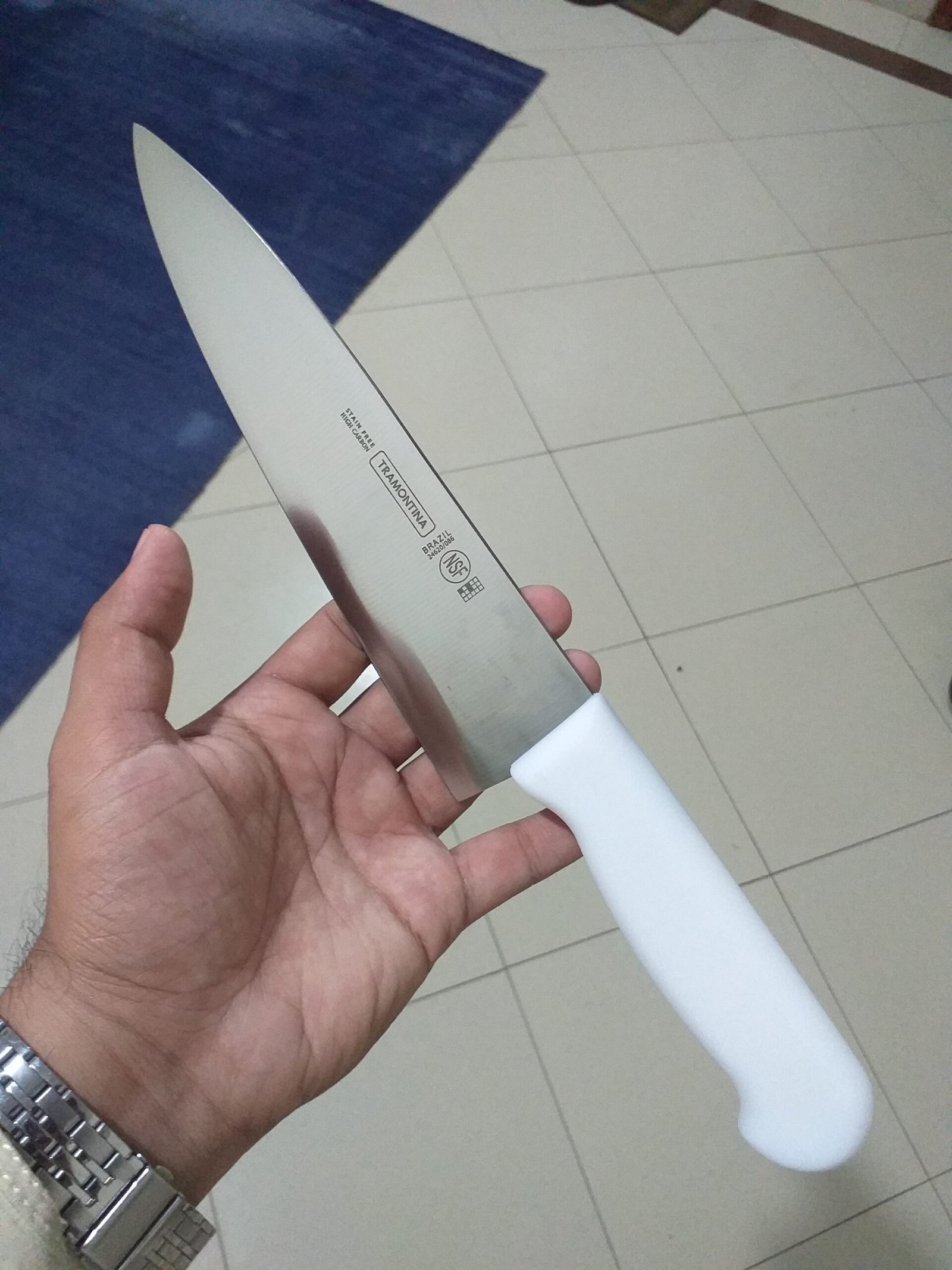 Buy a 5-piece imported white handle knife set with sharpening rod. Stain-free, razor-sharp, multipurpose for kitchen & Qurbani Eid ul Adha. Order at Mughal Cutlery. mughalcutlery.com