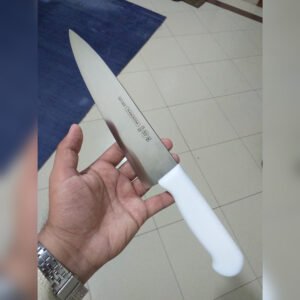 Buy imported Tramontina Brazil stainless steel knives in 5 sizes. Razor-sharp, stain-free, multipurpose for kitchen & Qurbani. Order online at Mughal Cutlery.