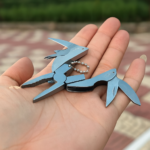 Stainless Steel Mini Knife Utility Knife Multitool Everyday Carry Keychain