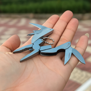 Stainless Steel Mini Knife Utility Knife Multitool Everyday Carry Keychain